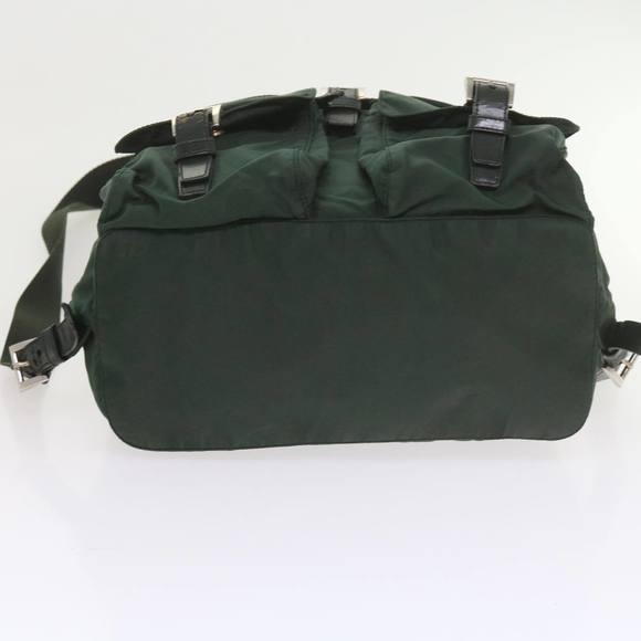 PRADA Backpack Nylon Green Auth 59702 - Picture 5 of 16